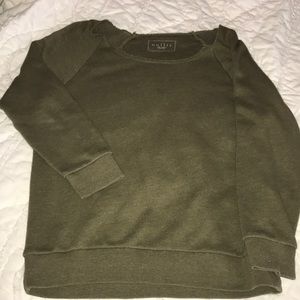 Olive green sweater